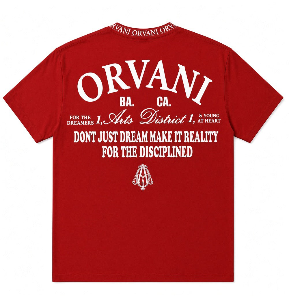 RED ORVANI TEE