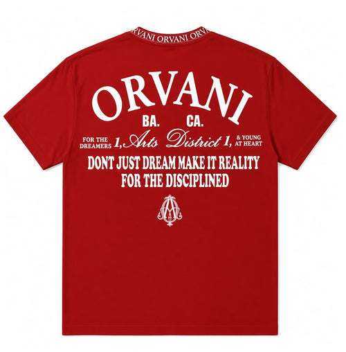RED ORVANI TEE