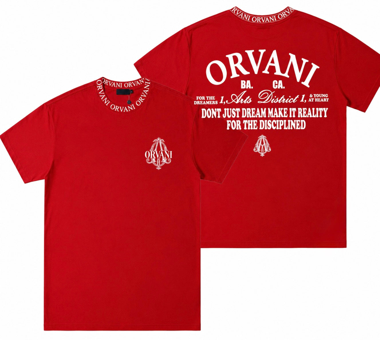 RED ORVANI TEE